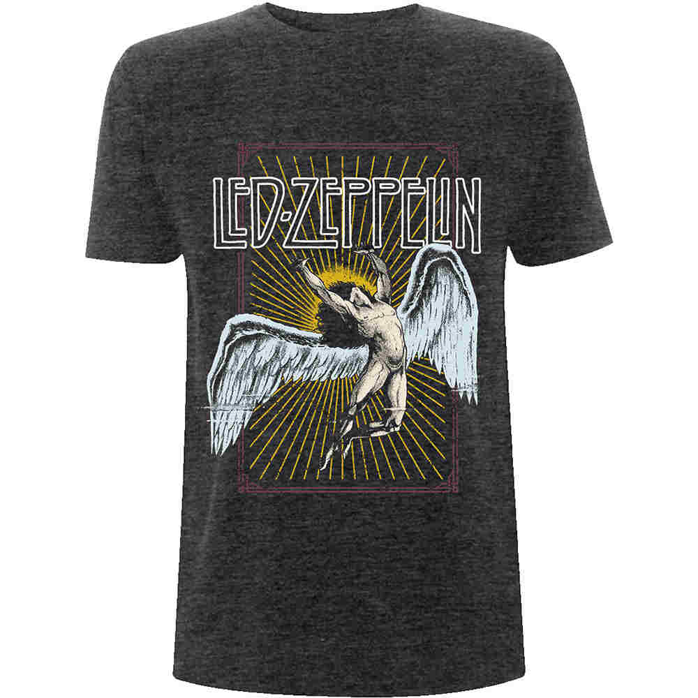 Led Zeppelin - Icarus Heren Tshirt - Grijs